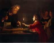 Honthorst Gerrit van Childhood of Christ  - Hermitage